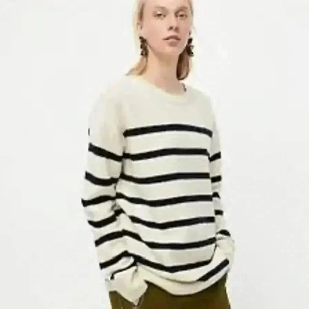 J. Crew Women's 100% Merino Wool Crewneck Sweater Super Soft Size L